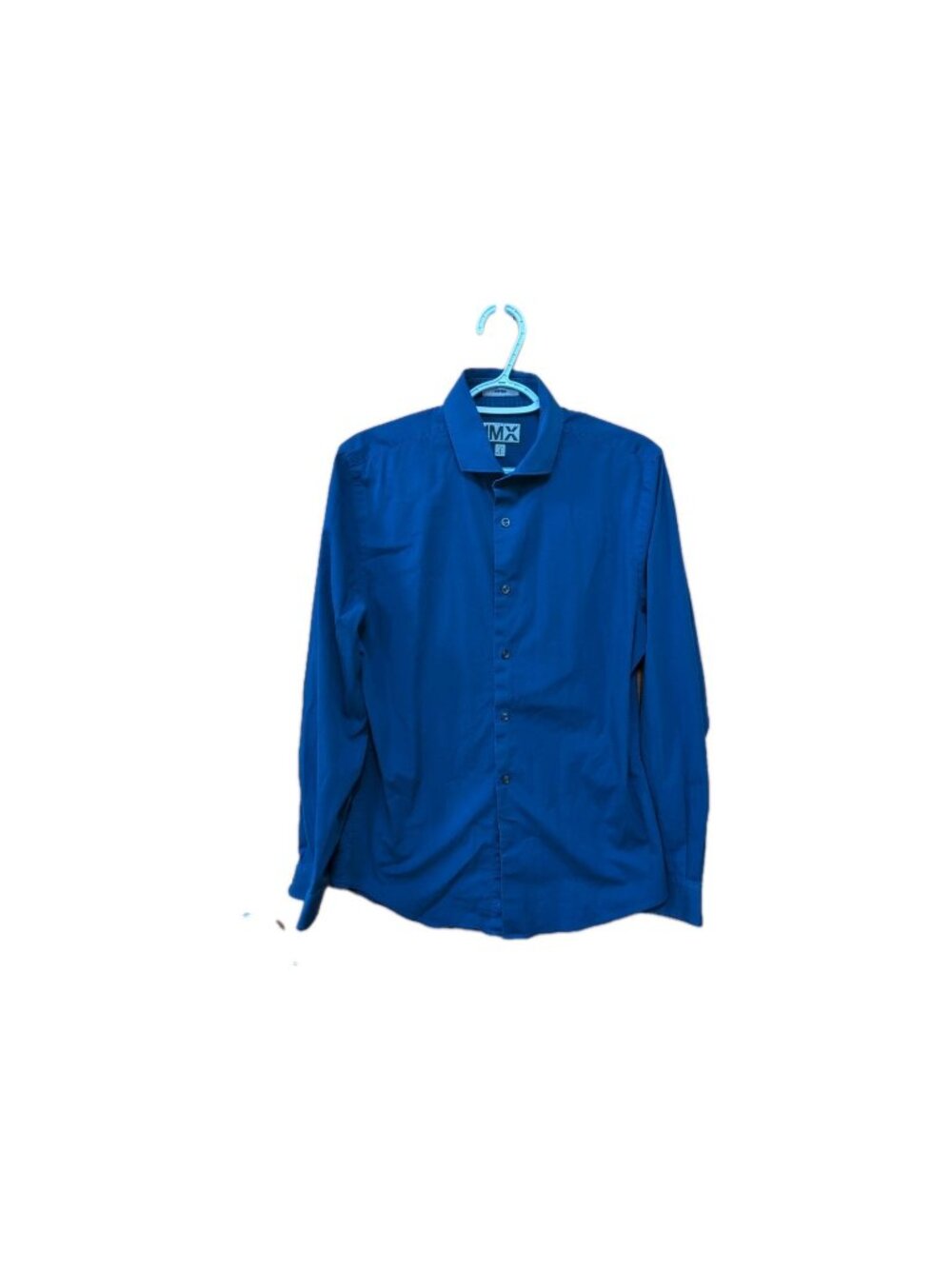 Express 1MX Limited Shirt Mens M 15-15 1/2 Fitted Long Sleeve Dress Button Up